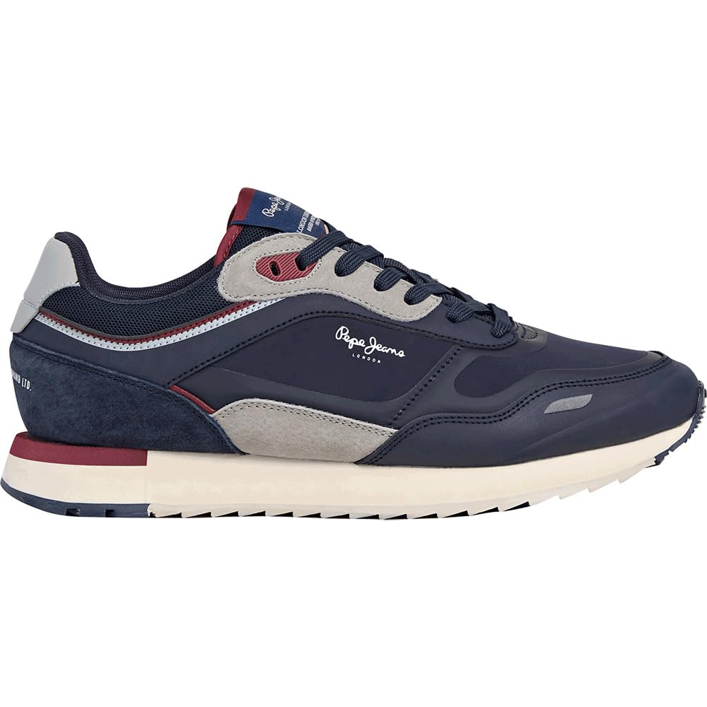 Pepe Jeans Men's Bexley Urban M Sneak, Blue (Navy), 11 UK
