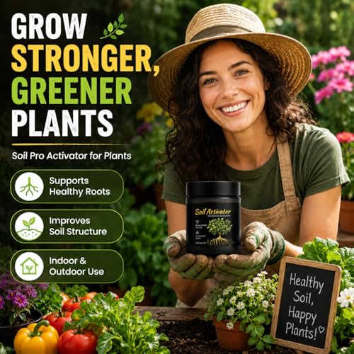 Image of Yegbong Soil Activator, Soil Pro Activator, Nauticos SoilActivator, Organic, Water-Soluble Formula for Optimal Nutrient Uptake & Root Development, Enhance Growth for Vegetables & All Plants (2pc)