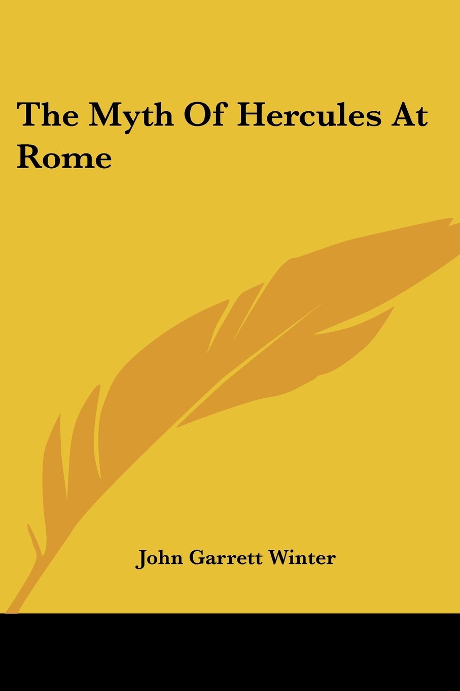 The Myth Of Hercules At Rome