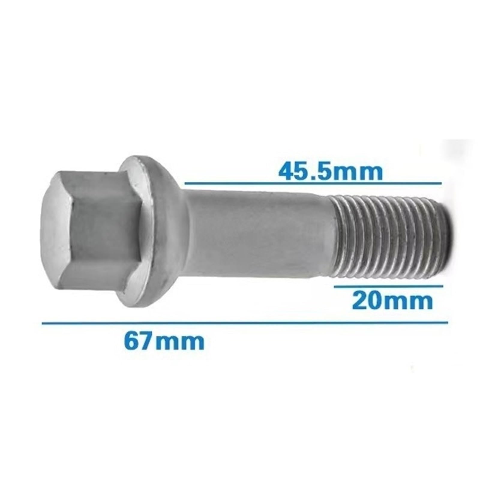 Bulloni ruota auto Compatibile Con Benz Per S Klasse Coupe C216 CL 500 2011 2012 2013 Set Da 20 Dadi Per Cerchi In Lega Con Rondella Conica OEM: 0009902207