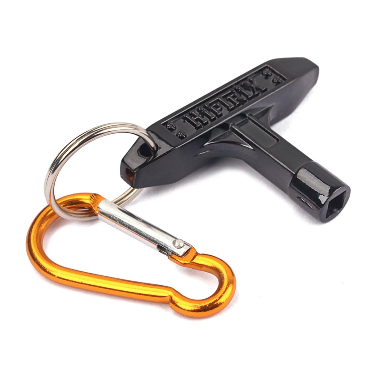 Abaodam Black Drum Key Professional Drum Tuning Tool Key Carabiner for Easy Adjustment