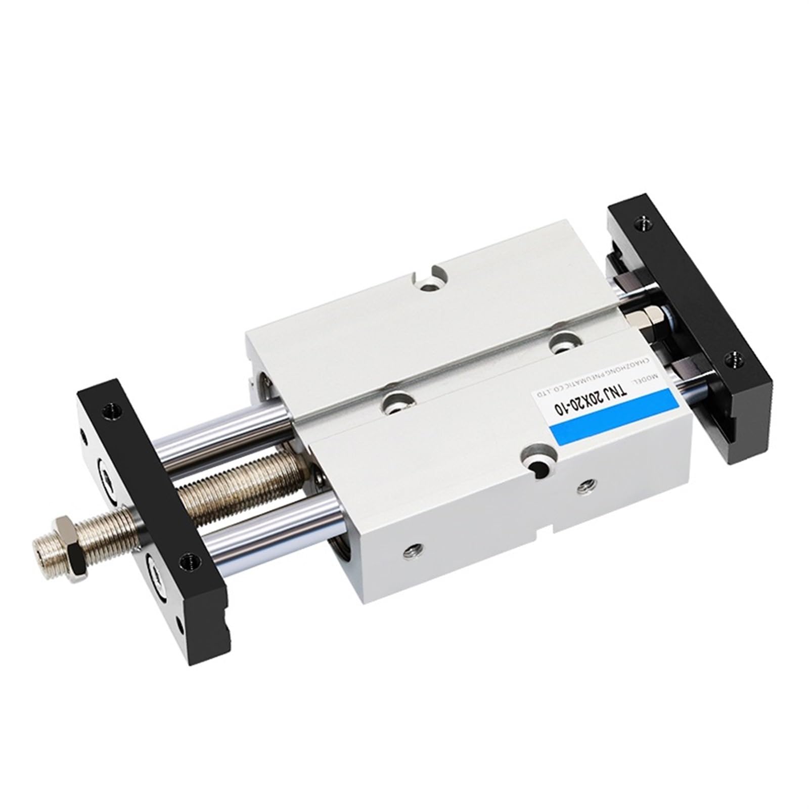 Cylinder pneumatyczny z podwójnym trzpieniem Otwór 25-32 mm Skok 10 ~ 200 mm Regulowany cylinder pneumatyczny 1 szt. (TNJ25x20-10)