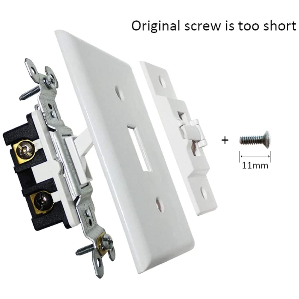 Pack 2 Protectores Para Enchufes Y Interruptores - Seguridad Infantil, Blanco, Ajuste Universal