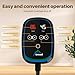 TOREAD PU Far Infrared Sauna Blanket for Relaxation and Detoxification，Portable Sauna Blanket Infrared with Red Light Therapy Suitable for All Body Types