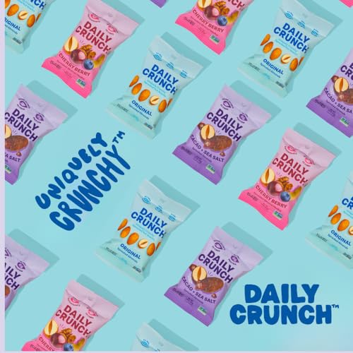 Image of Daily Crunch Sprouted Almonds, Cocao & Sea Salt, 1.5 oz Bags, 8 Pack