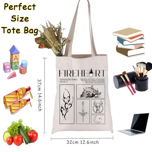 Bolso Tote de Literatura para Fans de Novela Fantasía miniatura 4