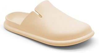 EVA Garden Clogs for Men Women Wide Toe Flat Mules Comfy Rubber Clogs Casual Slippers Hospital Kitchen Work Shoes Couples Mules & Clogs