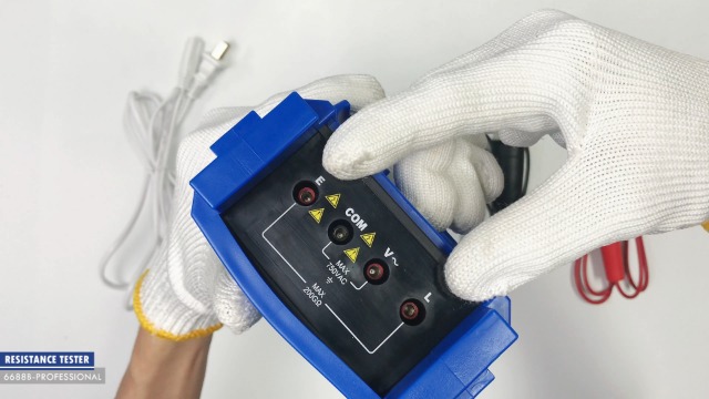 Image of Digital Insulation Resistance Tester, AIMOEST Megohmmeter 200GΩ Meg Ohmmeter, 500V /1000V /2500V /5kV Test Voltage, Auto Ranging Mega Ohm Meter AC Voltmeter AI-6688B with Over-Range Indicator