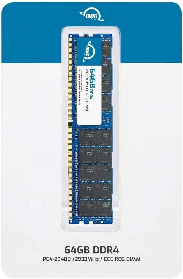 OWC 64GB Replacement for HP P00930-B21 HP Proliant DL360 Genn10 DDR4 2933MHz PC4-23400 CL21 2RX4 ECC Registered Memory RAM Upgrade Module