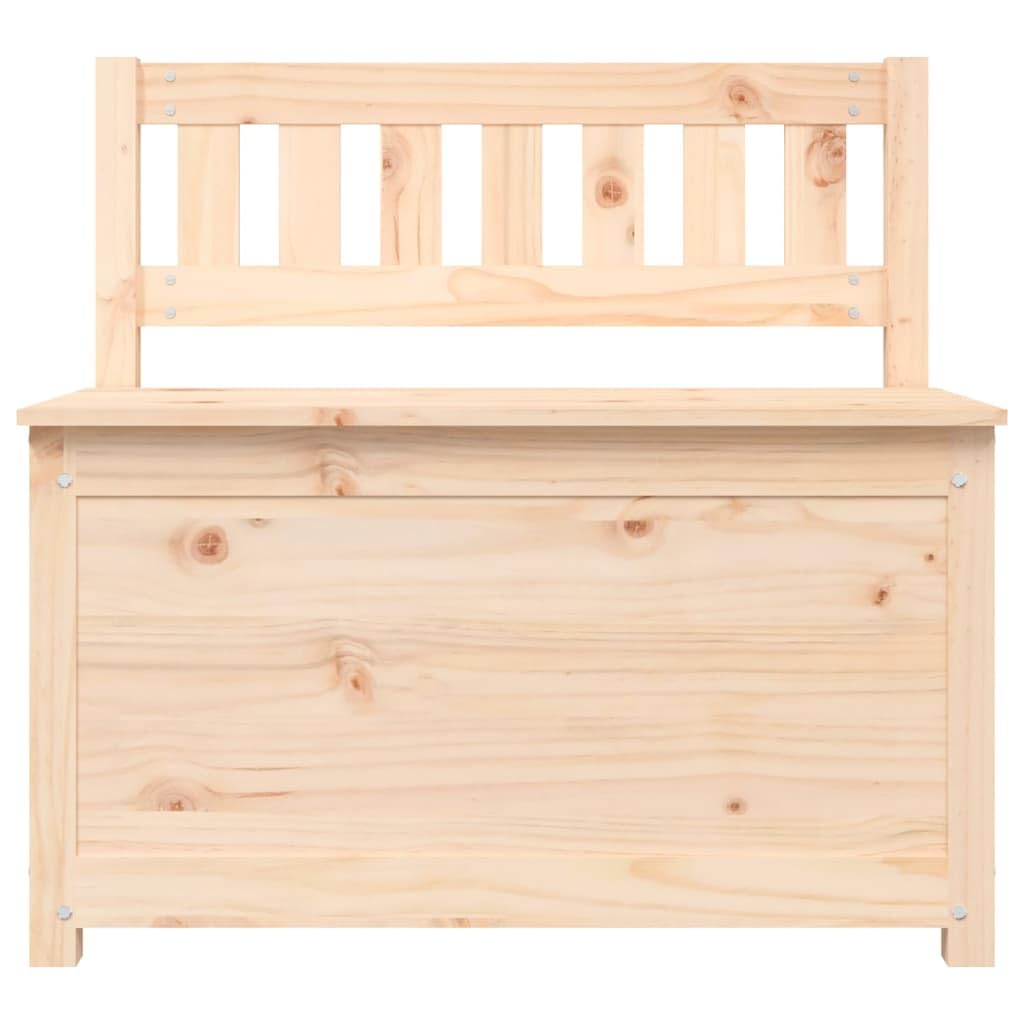 vidaXL Panca 80x41x77 cm in Legno Massello di Pino