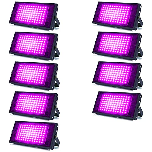 Image of MLD BL2142 20W Led Flood Light AC 220V Waterproof Brick Focus Floodlights for Indoor Outdoor Lights | Pink | 20 Watt | Pack of 9