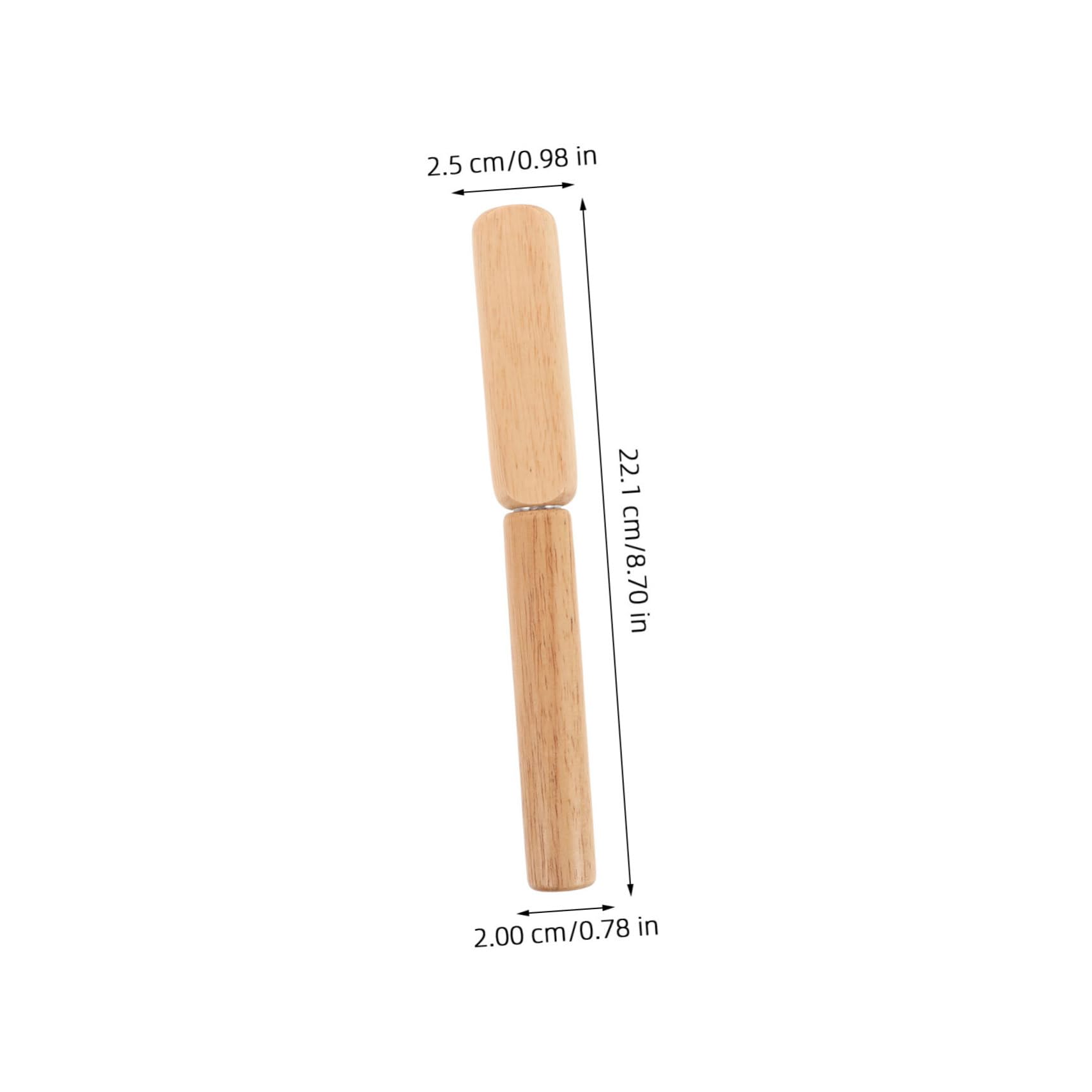 Alipis Stainless Steel Ice Heavy Duty Bartending Tool for Ice Accessories Wood Handle