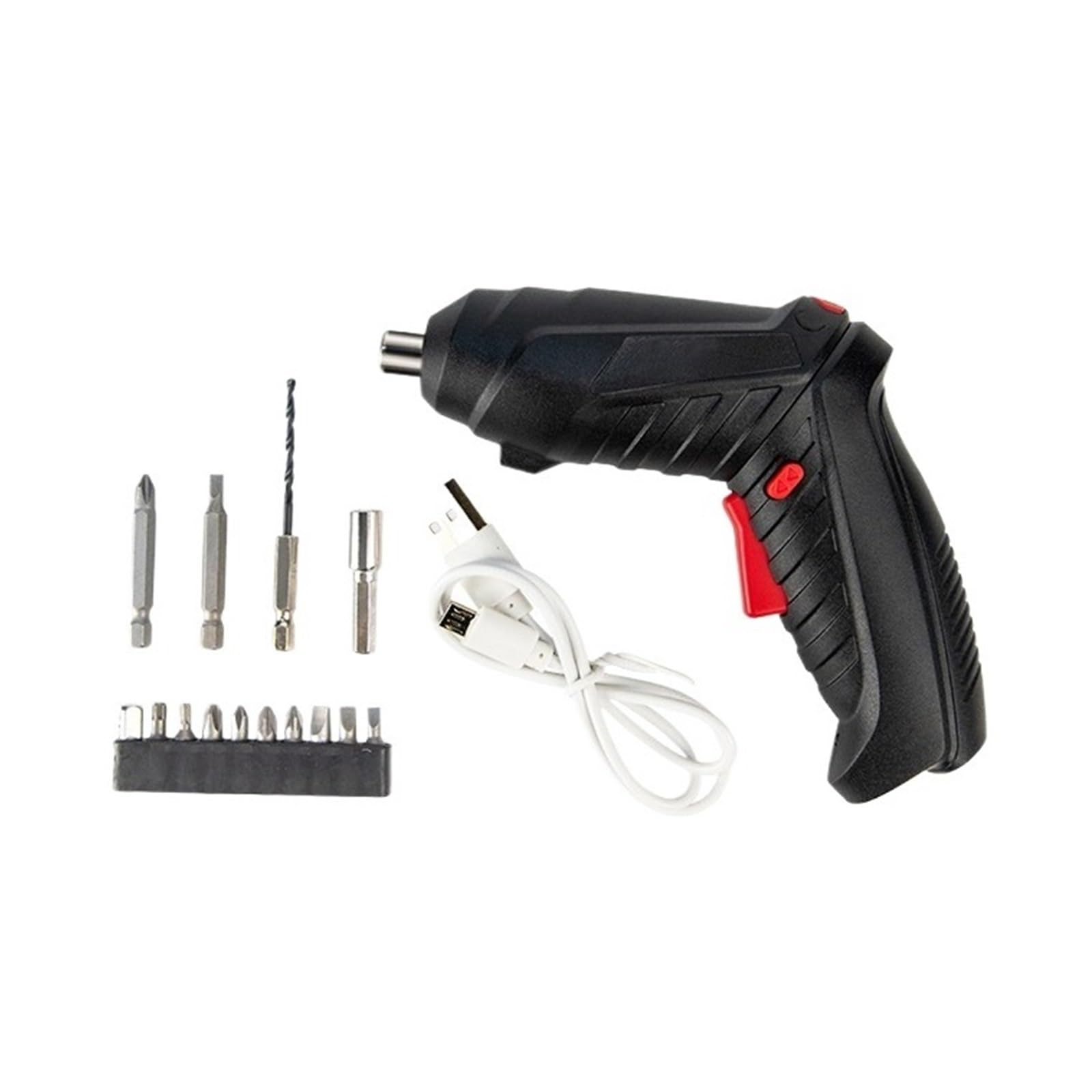 Dothmvgtd 14Pcs 3.6V Power Tools Set Household Maintenance Repair Lithium Battery Mini Electric Drill Cordless Screwdriver Portable Lightweight(14Pcs)