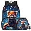 Starry Sky Red Panda Da