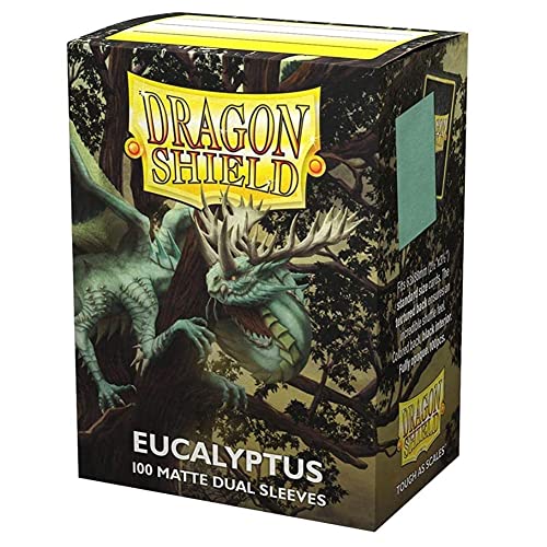 Dragon Shield pochettes mat eucalyptus de taille standard au mélange fluide
