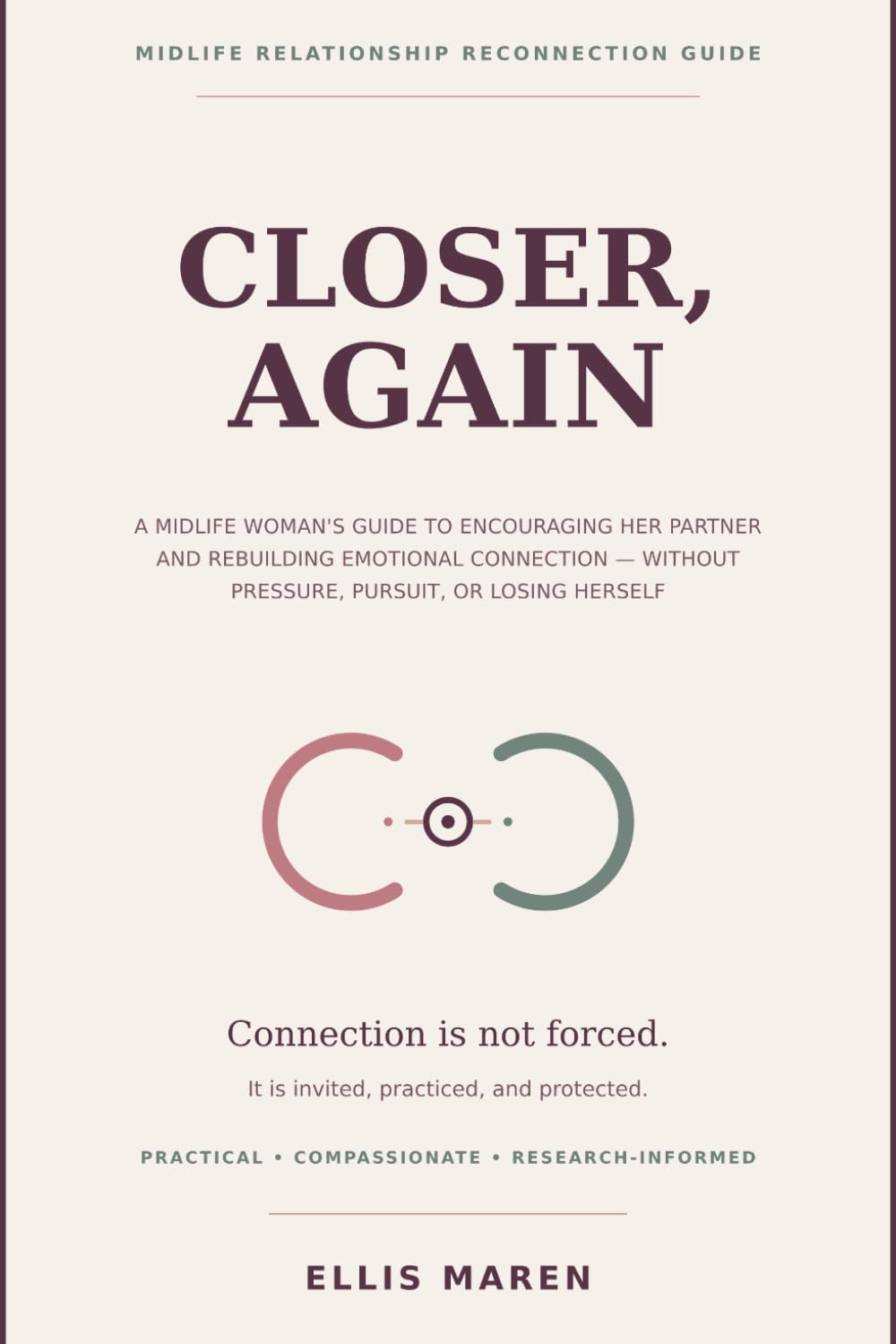 Closer, Again: Midlife Woman's Guide to Encouraging Her Partner and Rebuilding Emotional Connection — Without Pressure, Pursuit, or Losing Herself