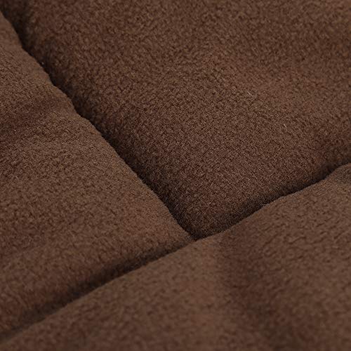 Anself Macio lavável Cat cão de filhote de Mat Bed Pad Almofada reversível velo Pet Kennel Mat Crate