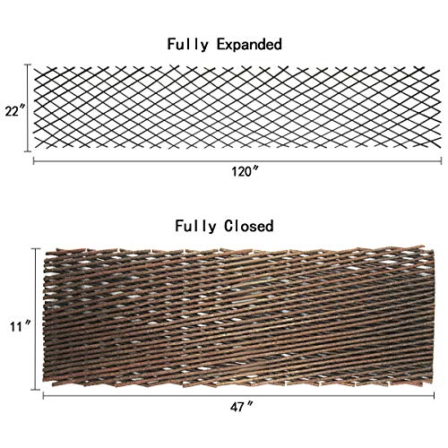 Glant-Lattice-Fence-Willow-Expandable-Plant-Climbing-Lattices-Trellis-FenceOpen-Screen-Willow-FencingWillow-Expandable-Trellis-Fence-1 Glant Lattice Fence Willow Expandable Plant Climbing Lattices Trellis FenceOpen Screen Willow FencingWillow Expandable Trellis Fence 1