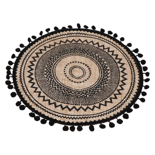 CONGARTENO 1pezzi Tovaglietta Protettiva Juta Design e Isolante Per Per Decorazioni Domestiche e Speciali