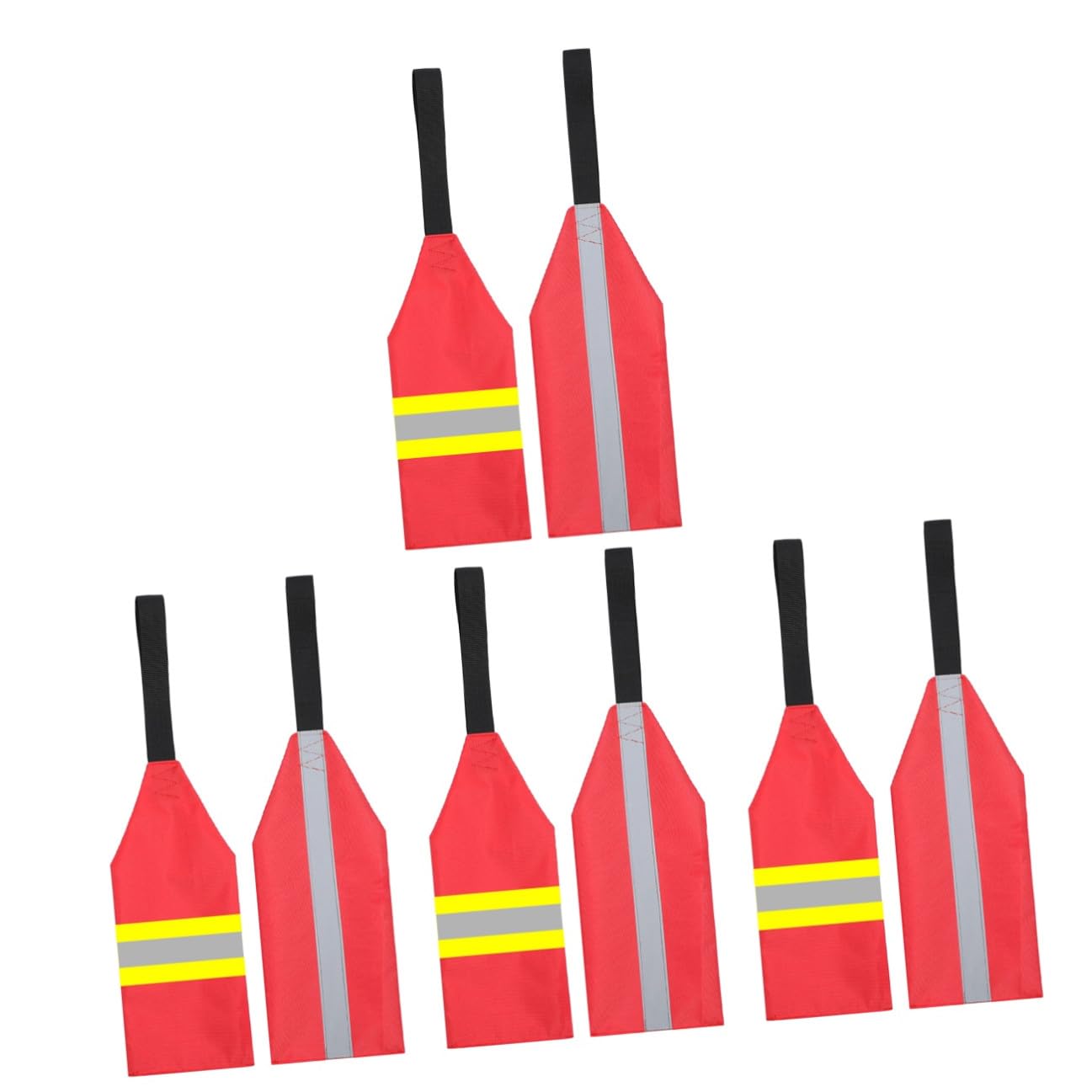 Mipcase Accesorios para Pancartas De Seguridad Bandera De Seguridad para Kayak Bandera De Seguridad para Remolque Banderas Reflectantes Kit De Seguridad para Kayak Bandera De De