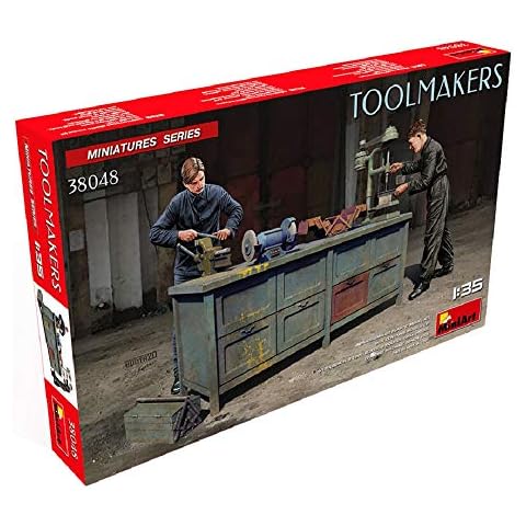 Miniart 1:35 Toolmakers Detailed Model Kit Cover