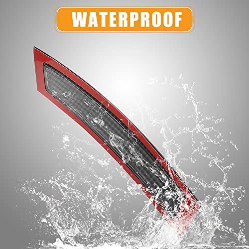 X AUTOHAUX Pair Front Bumper Reflector Side Marker 63147162313 63147162314 for BMW E92 E93 2007 2008 2009 2010 2011 2012 Replace Amber Color Reflector Clear by X AUTOHAUX - Used condition - Image 4