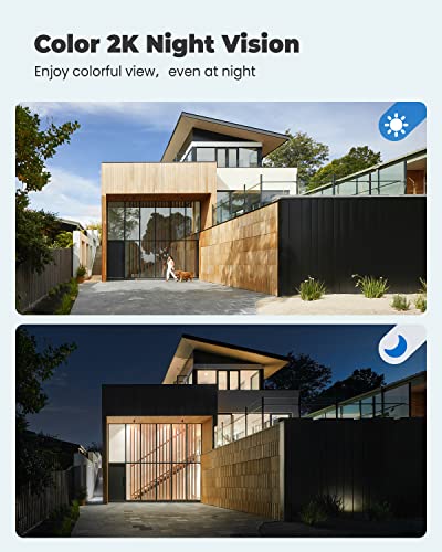 Codnida Security Camera Wireless Outdoor,2K Solar Security Camera,3Mp Battery Powered Surveillance Camera For Home With Night Vision,Ptz Control,2-Way Audio,Motion Detection,Compatible With Alexa #TOP4