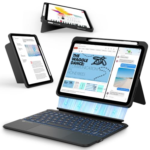 typecase for iPad A16 11th/10th Generation Case with Keyboard, Ultra-Light