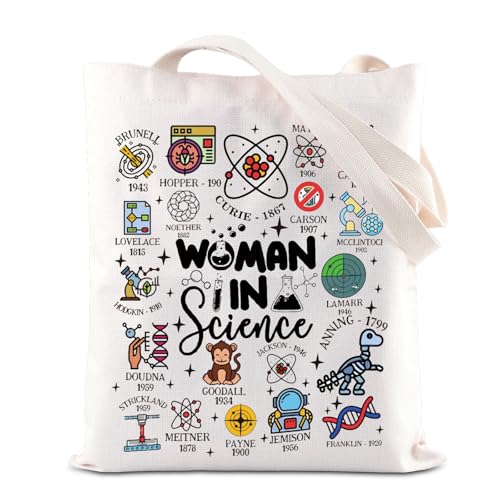 Women In Science Inspire Sacola Feminista Cientista Presente PhD Feminista Bolsa Feminina Empoderamento Presente (InScience T)