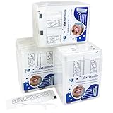 200 Count Individually Wrapped Dental Floss Picks - Travel Flossers for Teeth Cleaning and Oral Care - Ideal Travel Size Toiletries, Wedding Basket Supplies and Guest Bathroom Essentials