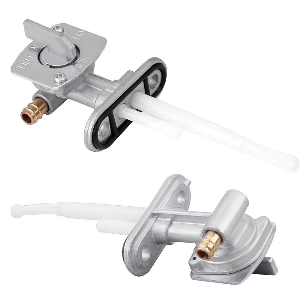 robinet essence moto,Qiilu Moto Universel Robinet de Carburant Essence, Valve de Commutateur de R¨¦servoir D'essence pour PW80 PY80 PeeWee 80 TTR125 2000-2005