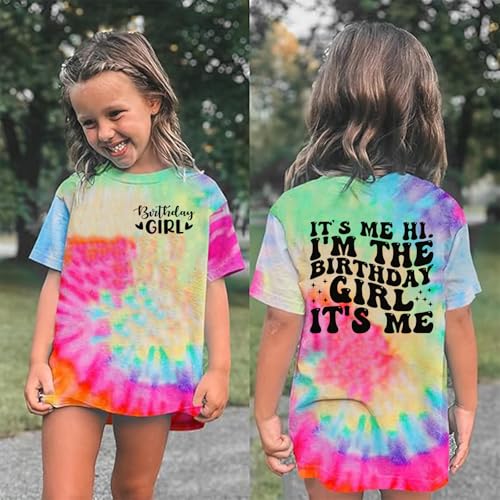 Image of Birthday Girl Shirt for Kids Its Me Hi Im The Birthday Girl Tshirts Outfit Magic Kingdom Graphic Tees Tops