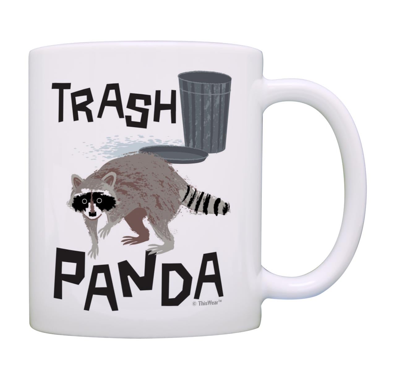 Raccoon Themed Gifts Trash Panda Mug Funny ...