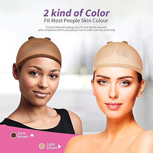 20 Pezzi Copricapo per Parrucche di Nylon per