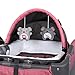 Baby Trend Lil’ Snooze™ Deluxe III Nursery Center® Playard for Twins, Cozy Berry