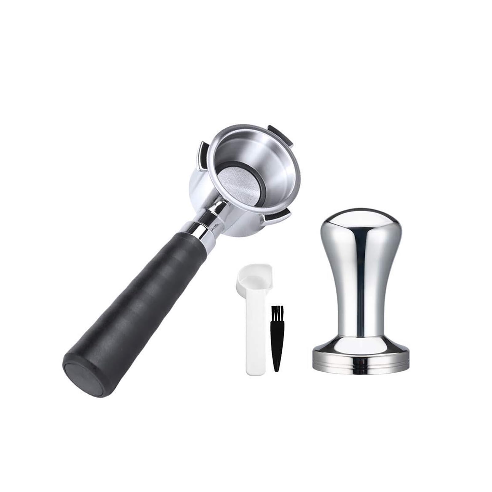 Portafiltro Portafiltro Senza Fondo Da 51 Mm, Compatibile Con Delonghi, Compatibile Con EC685, Cestello Filtro Di Ricambio In Acciaio Inossidabile 304, Accesso Al Caffè(Hown in images D)