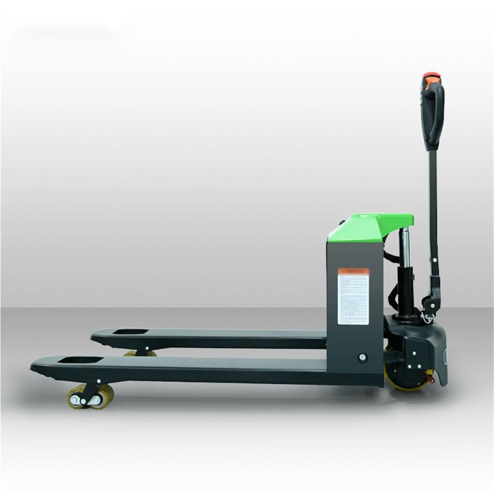 transpallet Transpallet elettrico completo da 3.300 libbre di capacità Forche Transpallet con potenza al litio for la movimentazione di materiali per magazzino industriale(55cm)