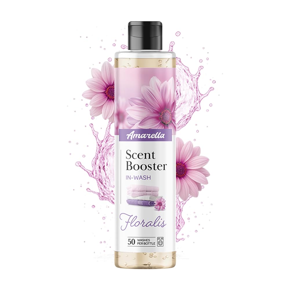 AMARELLA Wäscheparfum Set 6×250 ml - Duftmix Classic Colavera Vanwood Tropicala Floralis Lily Tea - Konzentrat für Textilien, intensiver Wäscheduft, Gesamt 1,5 L (ca. 300 Wäschen)