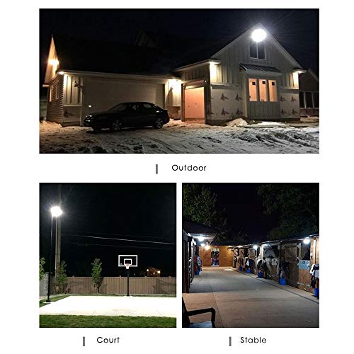 Ajcoflt Material Ambiental Preto/Branco 100W Alto Brilho Economia de Energia Iluminação de Grande Ár