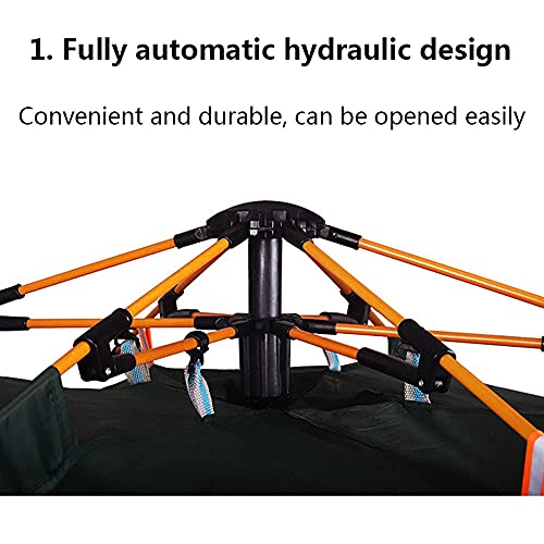Carpa instantánea GeRRiT para camping familiar 2-4 personas miniatura 5