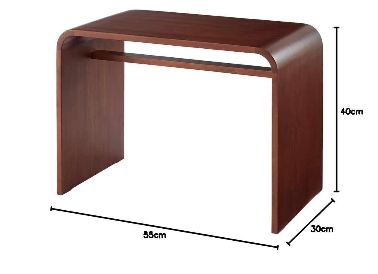 Amazon｜リコメン堂 2WAY コの字サイドテーブル 幅55cm 完成品 木製