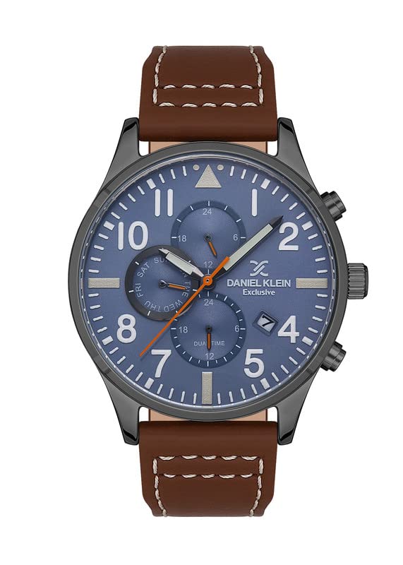 DANIEL KLEIN Analogue Blue Dial Mens Watch-DK.1.13389-4 (B0BZKJQC2C) Amazon Price History, Amazon Price Tracker