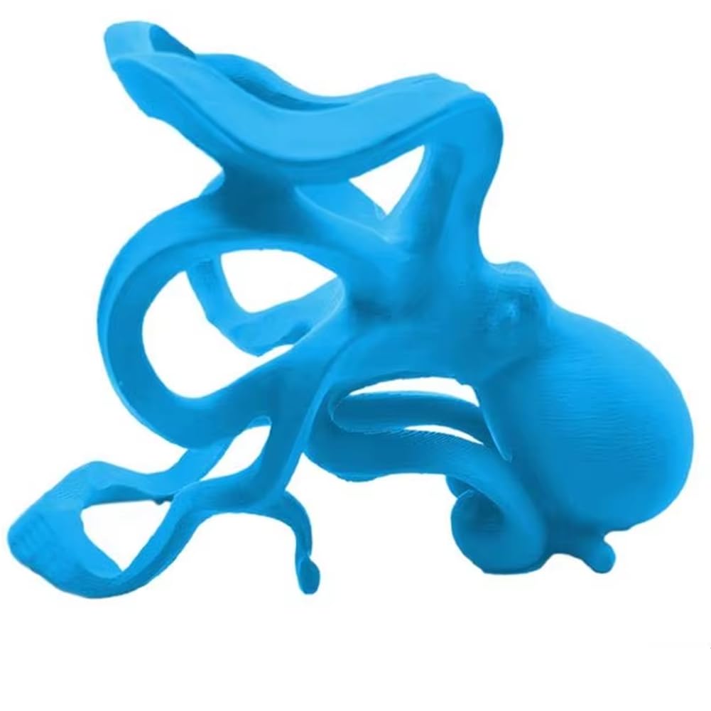 Vjsujehgy Wine Bottle Storage Rack Freestanding Animal Statue Wine Bottle Rack Storage Organizer Desk Decor Blue