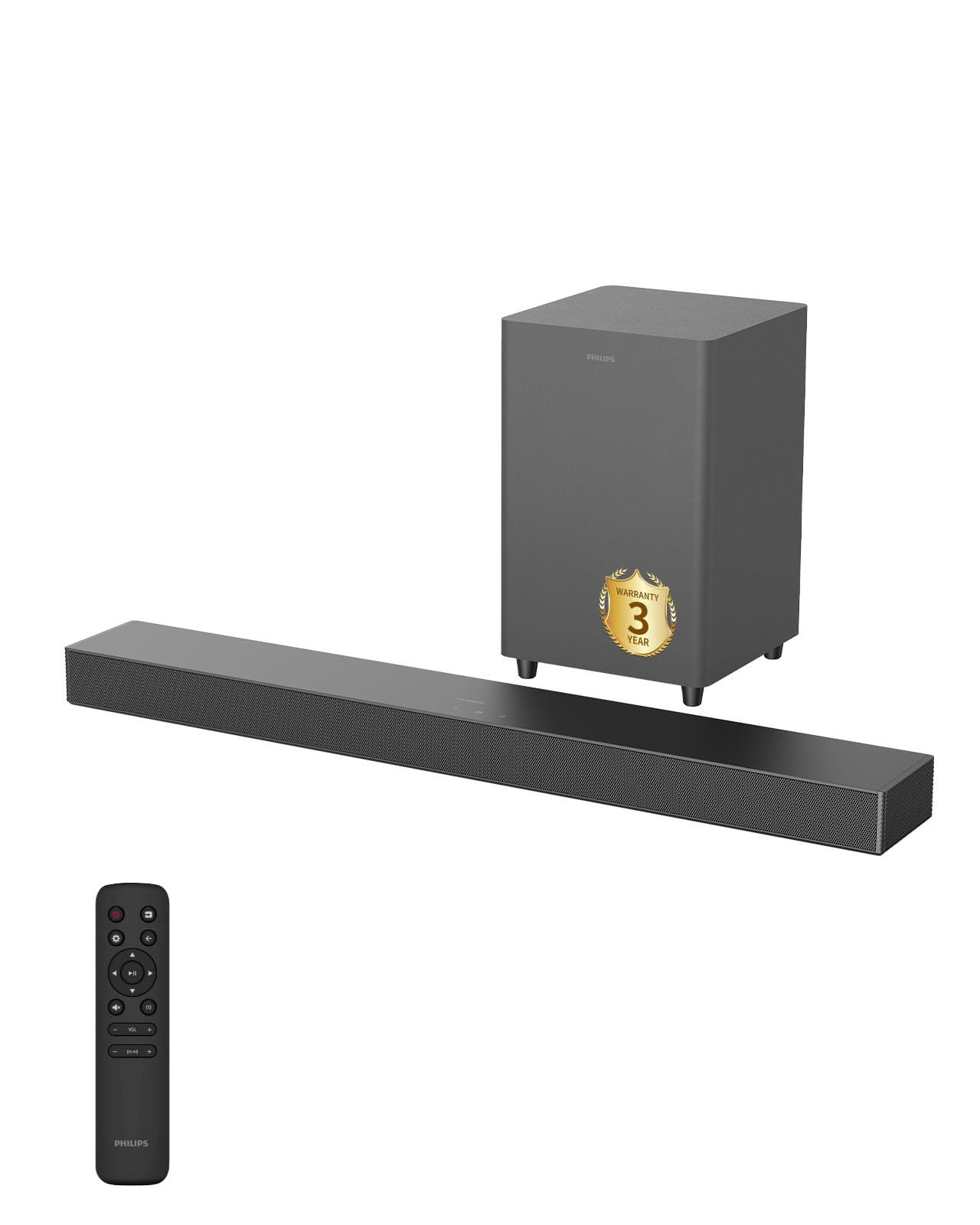 サウンドバー スピーカー❣️高音質 テレビ 有線＆無線 Bluetooth5.3 Amazon.co.jp: 【VGP2026 受賞】 Philips(フィリップス) サウンドバー