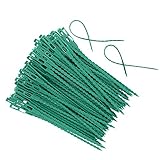 Pflanzenschutz: Jeder erfahrene Gärtner weiß, dass Wind und Regen Schäden an Ihren wertvollen Pflanzen verursachen können. Unsere Kunststoffbinder können verwendet werden, um beschädigte Stiele und Äste zu stützen, zu trainieren oder sogar zu reparieren. Unsere grünen Bindebänder passen sich nahtlos an Ihre Pflanzen an. Sie werden nicht einmal bemerken, dass sie da sind.