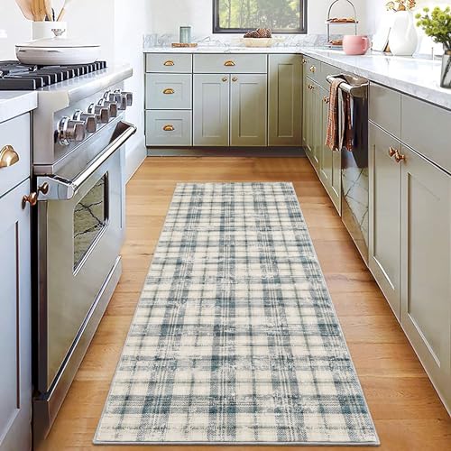 IMINROME Washable 2x6 Area Rug Non Slip Low Pile Kitchen Runner R...
