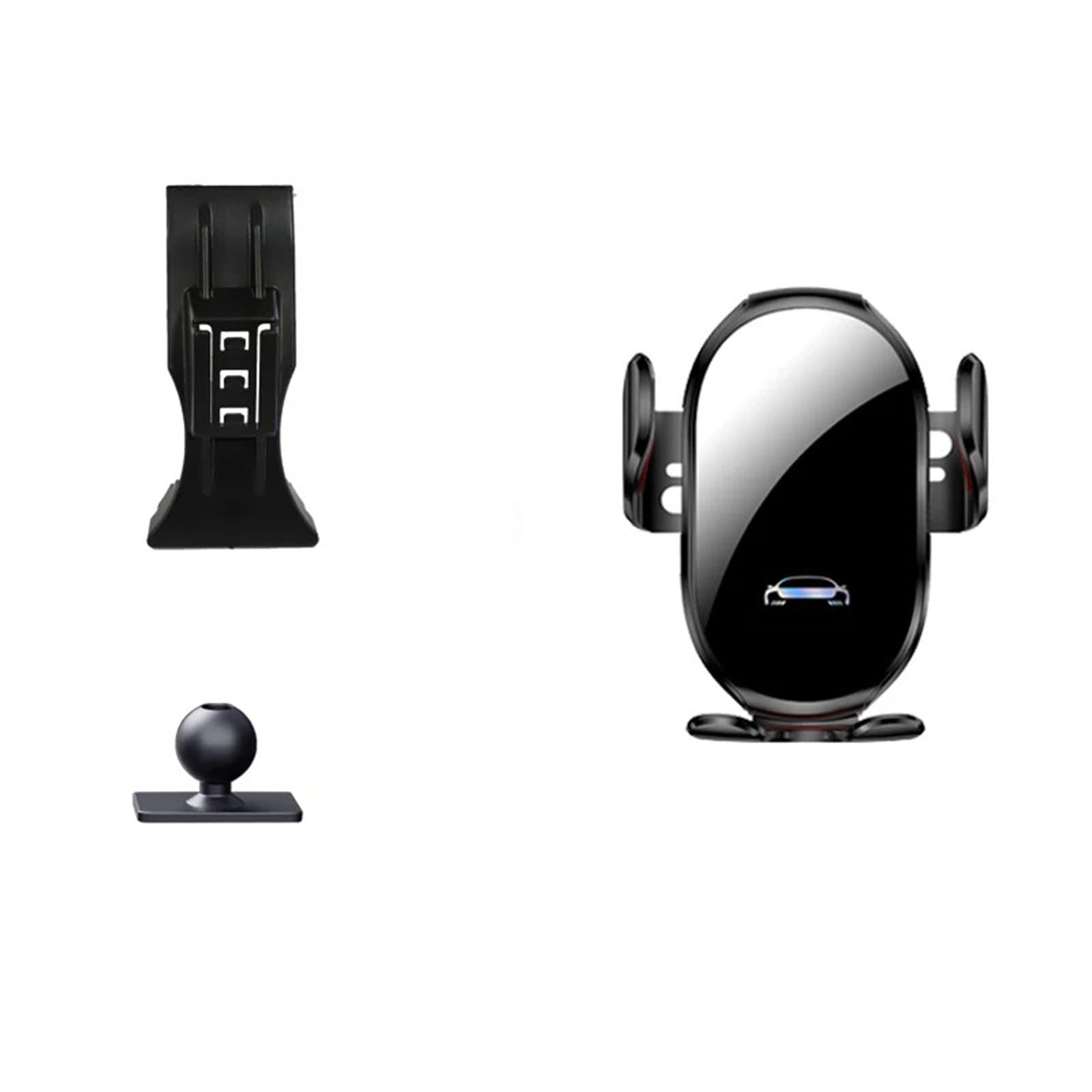 MOGFLMAN Car Phone Holder for Ford Mustang 2015-2021, LHD Car Phone Holder
