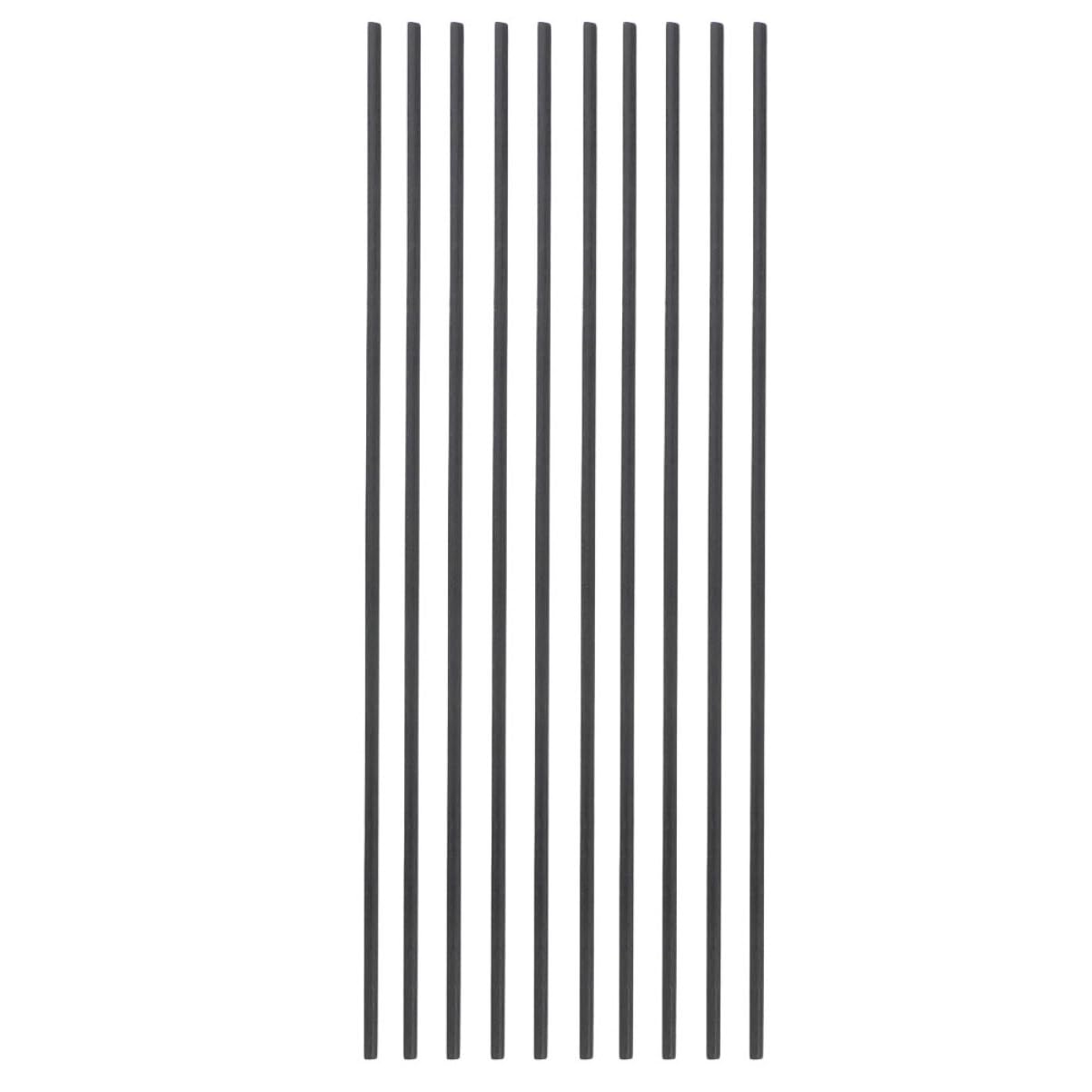 ARTIBETTER 10Pcs Graphite Rods for Melting and Casting High Purity Graphite Electrode Cylinders Durable and Reliable Stir Rods for Machinery and Electronics