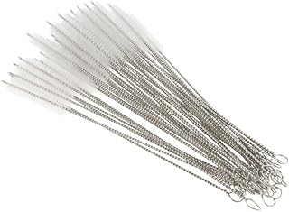 Straw Cleaner Brush, 50 PCS Reusable Drinking Straw Cleaner Brush Kit, Straw Cleaning Brush for Baby Bottle, Sippy Cup, Water Bottle and Tubes