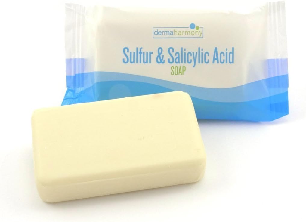 Sulfur and Salicylic Acid Bar Soap - 3.7 oz (1 Bar)